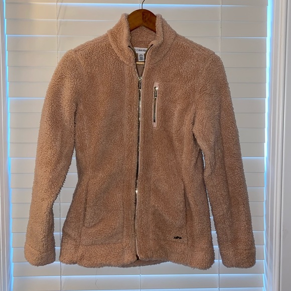 Calvin Klein Teddy Zip up jacket - Picture 2 of 3